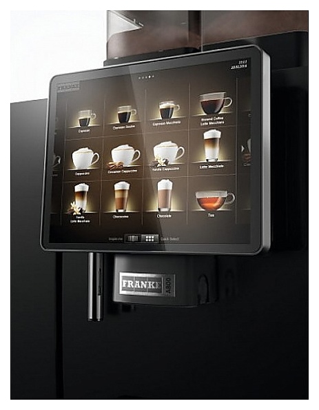 Кофемашина Franke А800 FM 2G 1P H1 + SU12 (холодильник 12 л) - фото №4