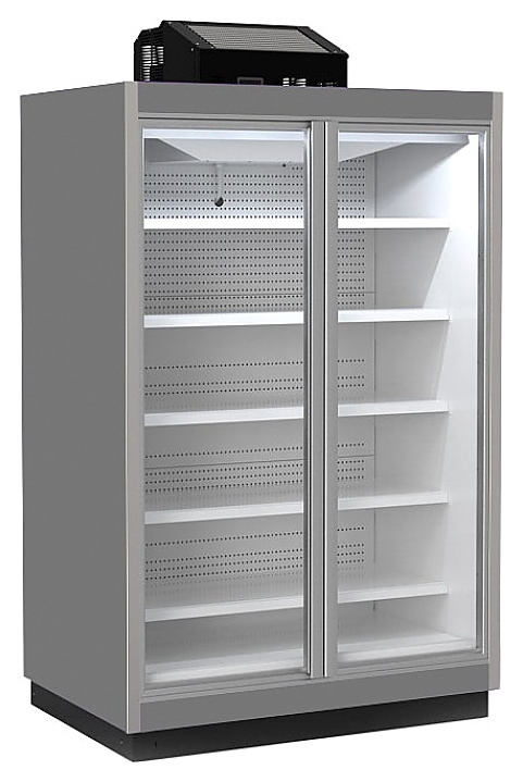 Горка холодильная CRYSPI Unit L9 1250 Д (с боковинами) - фото №1