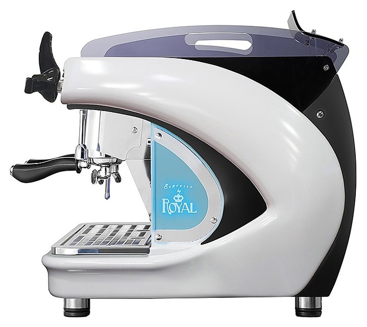 Кофемашина Royal Synchro T2 2GR SB Automatic Boiler 6LT черно-красная - фото №2