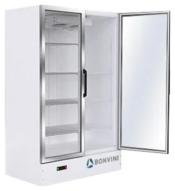 Шкаф холодильный Bonvini BMD-1000 МU, глухие двери - фото №1
