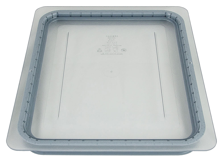 Крышка для гастроемкости Cambro 20CWGL 135 GN 1/2 (325х265) поликарбонат - фото №1