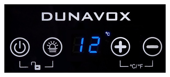 Винный шкаф Dunavox DX-7.22BK - фото №4