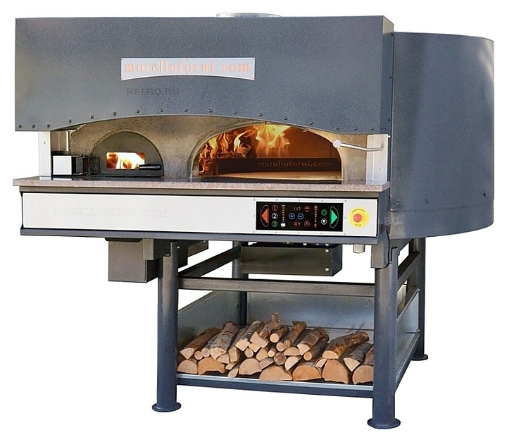 Печь для пиццы Morello Forni MRE110 на дровах / электрика - фото №1