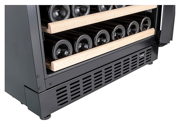 Винный шкаф Temptech Oslo OX60DRB черный - фото №9