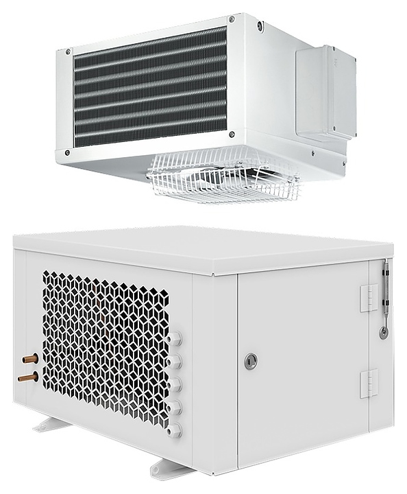Сплит-система среднетемпературная POLAIR SМ109 HU (R404A) с зимним комплектом до -30°С - фото №1