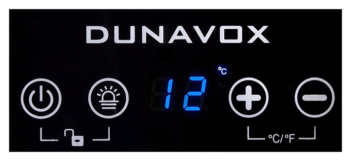 Винный шкаф Dunavox DX-7.22SSK - фото №6