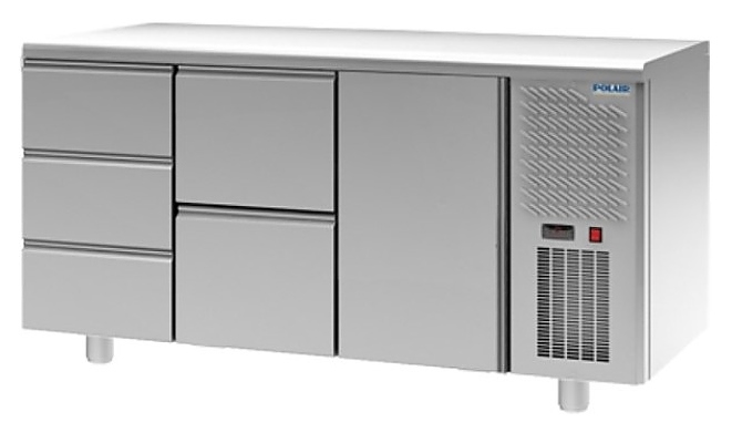 Стол холодильный POLAIR TM3GN-320-G без борта - фото №1