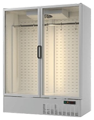 Шкаф холодильный ENTECO MASTER СЛУЧЬ 1400 ШС со стеклянными дверьми - фото №2