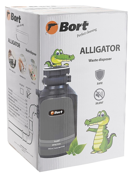 Измельчитель пищевых отходов Bort Alligator Plus - фото №8
