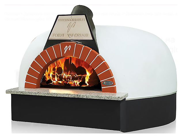 Печь для пиццы дровяная Valoriani  Vesuvio Igloo 1200х1200 - фото №1