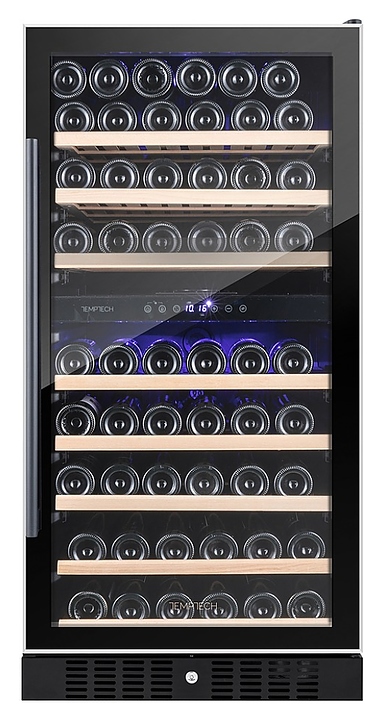 Винный шкаф Temptech Premium WP120DCB черный - фото №4