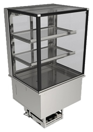 Витрина холодильная BSV-inox VRV 3G/9 D - фото №1