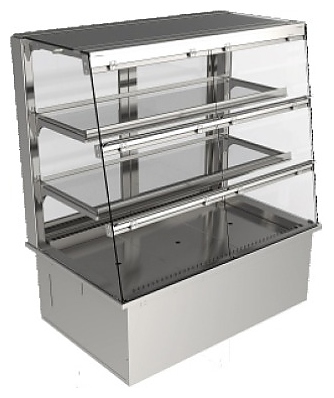 Витрина нейтральная BSV-inox VNS 4G/9 - фото №1