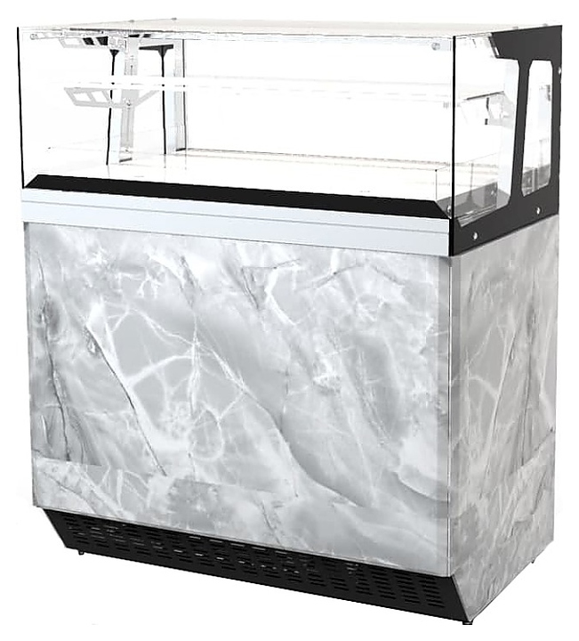 Витрина кондитерская ЧЗТО Celestium ювелирная с полкой XL 1430 - фото №1