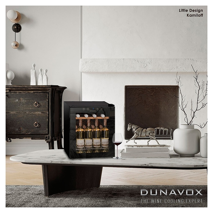 Винный шкаф Dunavox DXFH-16.46 - фото №4
