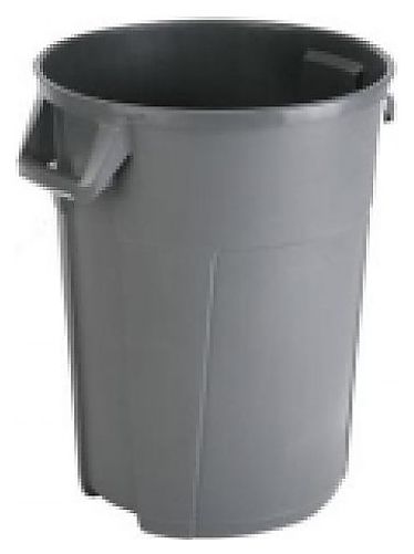 Контейнер для мусора Vileda Professional ТИТАН, 85 л, серый - фото №1