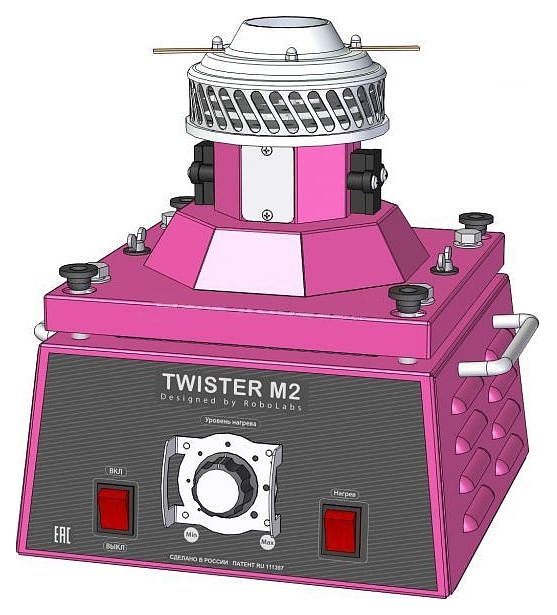 Аппарат для сахарной ваты RoboLabs Twister M2 - фото №1