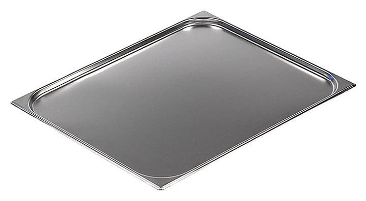 Гастроемкость Kitchen Muse 821-20 GN2/1-20 (650х530х20) нерж. - фото №1