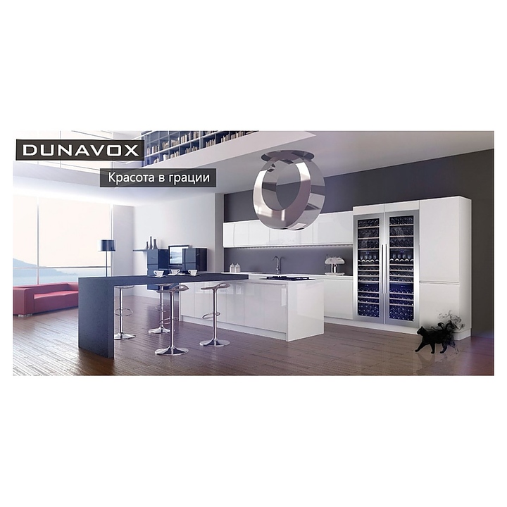 Винный шкаф Dunavox DX-89.246TSS - фото №2