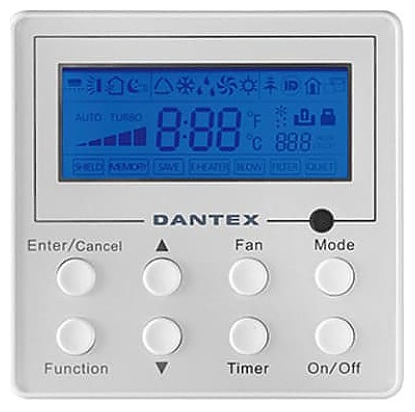 Кассетная сплит-система Dantex ES-C 12HRX/ES-E 12HX - фото №3