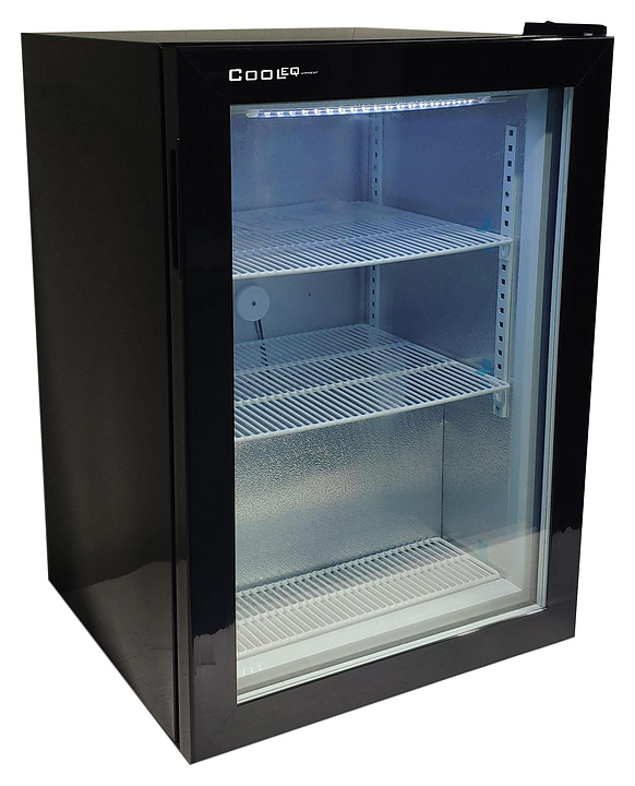 Шкаф морозильный со стеклом Cooleq UF50GN - фото №1