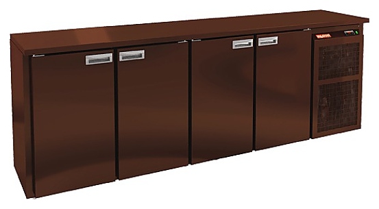 Стол холодильный барный HICOLD BN 1111 BR2 TN BAR - фото №1