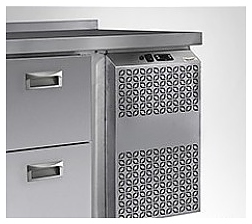 Стол морозильный Finist НХС-600-2/6, (боковой холодильный агрегат) - фото №20