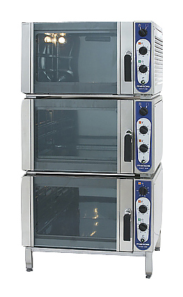 Комплект из 3 жарочных шкафов Hackman Metos Chef 220 + подставка 2908 морская версия - фото №1