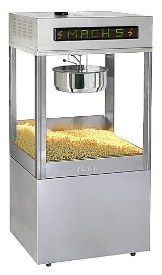 Аппарат для попкорна Cretors Mach5 48oz соль/сахар напольный - фото №1