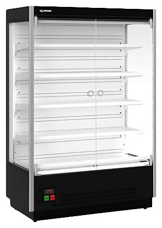 Горка холодильная CRYSPI SOLO L9 SG 2500 (без боковин, с выпаривателем) - фото №1