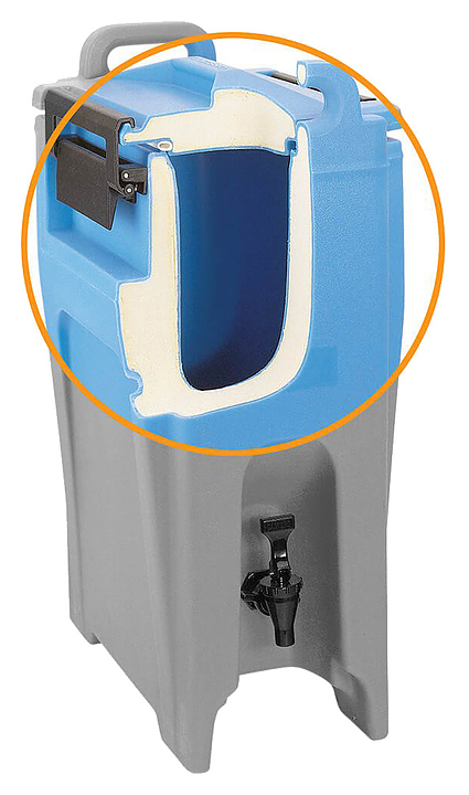 Термоконтейнер Cambro UC500 401 синевато-серый - фото №2