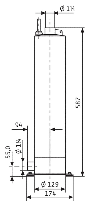 Колодезный насос Wilo Sub TWI 5-SE 306 EM - фото №2