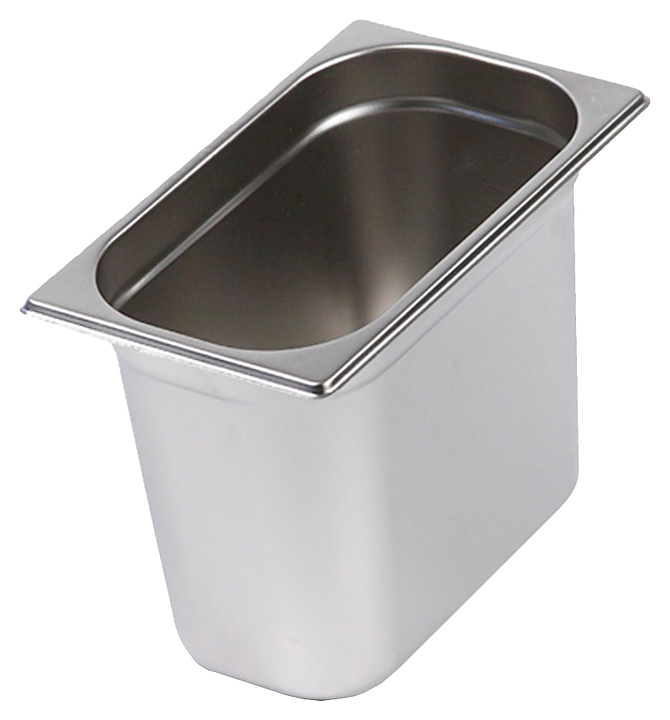 Гастроемкость Luxstahl 814-8 GN 1/4-200 (265х164х200) нерж. - фото №1