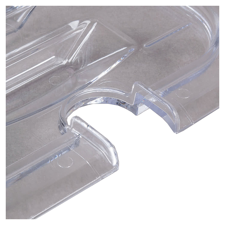 Крышка для гастроемкости Cambro 60CWCHN 135 GN 1/6 (176х162) с отверстием для ложки, поликарбонат - фото №3