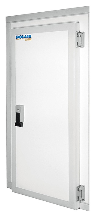 Дверной блок с распашной дверью POLAIR 2300x1200 80 мм (световой проем 1850x800) - фото №1