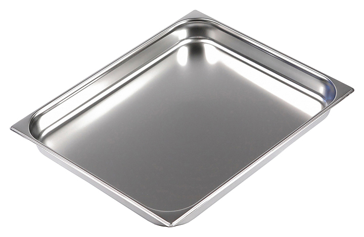 Гастроемкость CuisinAid CD-821-2 /6 GN 2/1-65 (650х530х65) нерж. сталь - фото №1