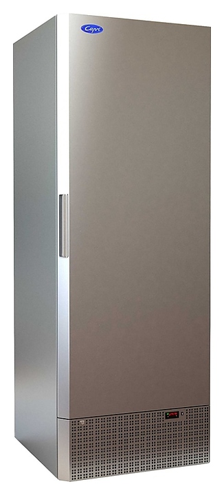 Холодильный шкаф Марихолодмаш Капри 0,7 М нерж. - фото №2