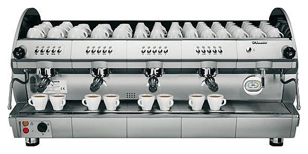 Профессиональная кофемашина Saeco Aroma SE 400 (4 group) - фото №1