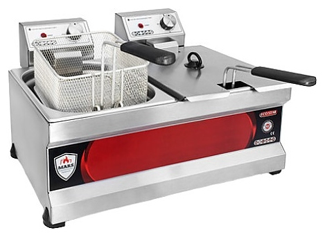 Фритюрница электрическая 3+3 л YUKON Eco Star MF-3+3 Yukon - фото №1