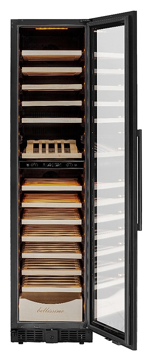 Винный шкаф MEYVEL MV106-KBT2 (Slim) - фото №3