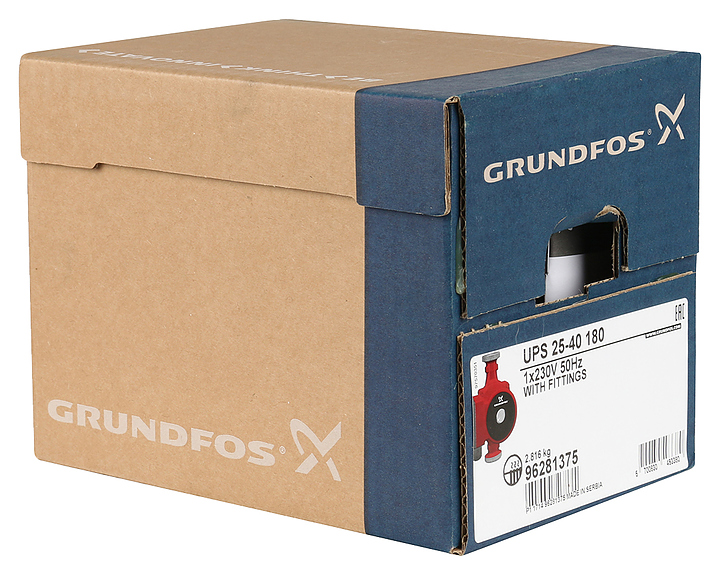 Циркуляционный насос Grundfos UPS 25-40 - фото №13