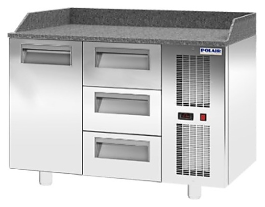 Стол для пиццы POLAIR TM2pizza03-GC - фото №1