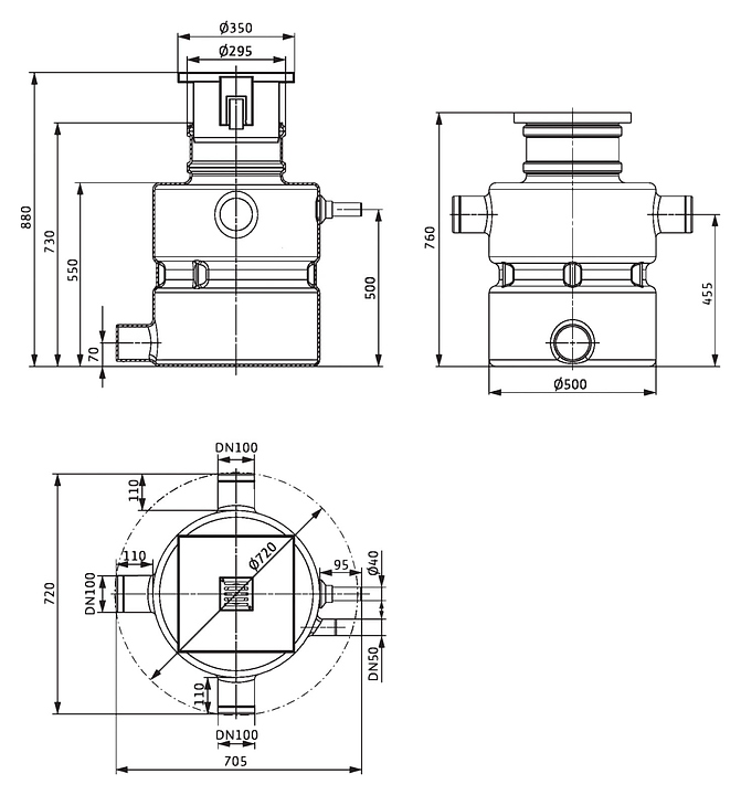 Напорная установка Wilo DrainLift Box 32/11 - фото №2