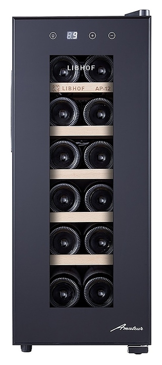Винный шкаф Libhof Amateur AP-12 black - фото №2
