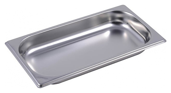 Гастроемкость InoxMacel TG24065 GN 2/4-65 (530х162x65) - фото №1