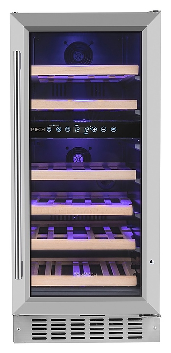 Винный шкаф Temptech Premium WPQ38DCS нерж. сталь - фото №1