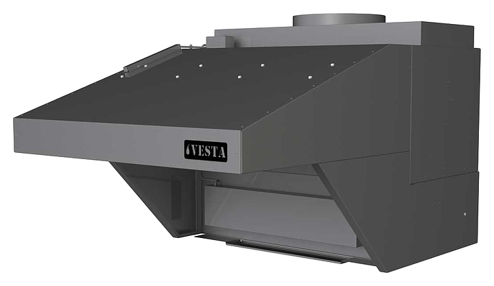 Зонт вытяжной Vesta 45 со встроенным гидрофильтром - фото №1