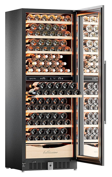 Винный шкаф MEYVEL MV95-KBT2 (Slim) - фото №4