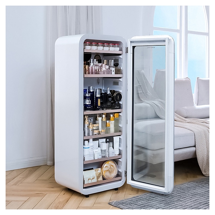 Холодильник для косметики и напитков MEYVEL MD105-White - фото №11