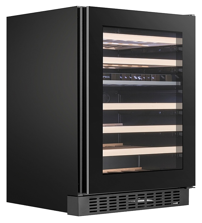 Винный шкаф Temptech Oslo OX60DRB черный - фото №2
